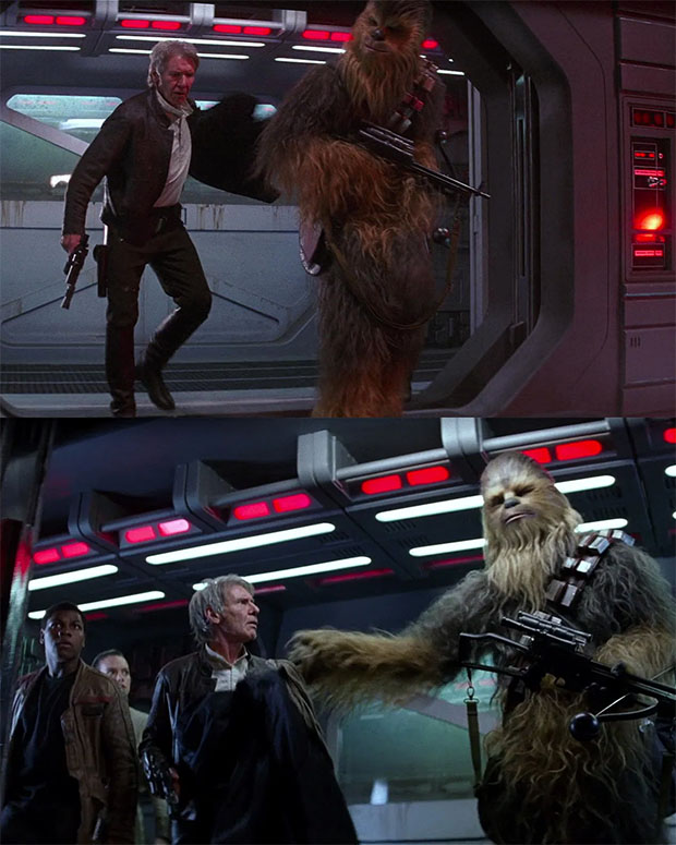 Chewbacca's Confusion in The Force Awakens