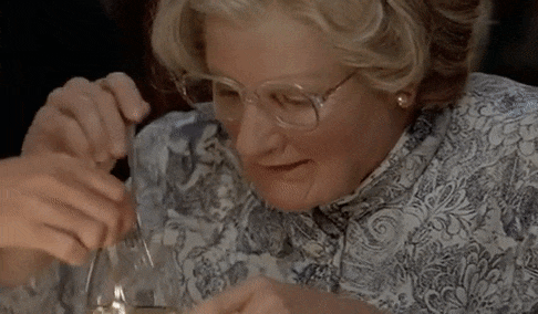 Mrs. Doubtfire Improvised Line