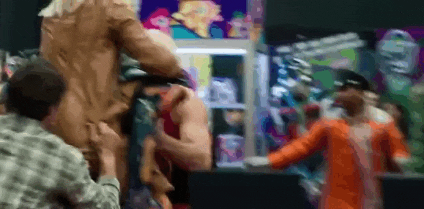 Peter Griffin vs. Chicken in Ted 2