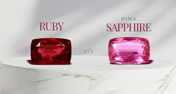 Ruby vs. Sapphire Composition