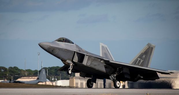 F-22 Raptors Crash Systems at Date Line