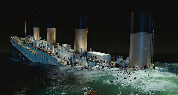 Titanic Sinks In Real Time