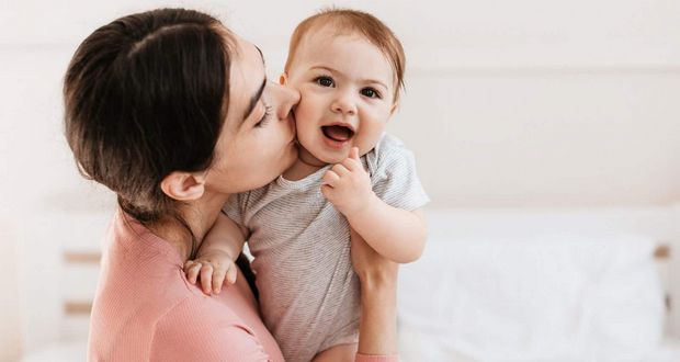 Kissing Baby To Train Immunity