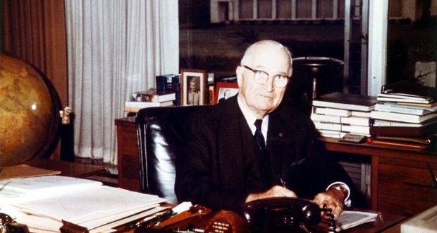 Harry Truman Worked His Library