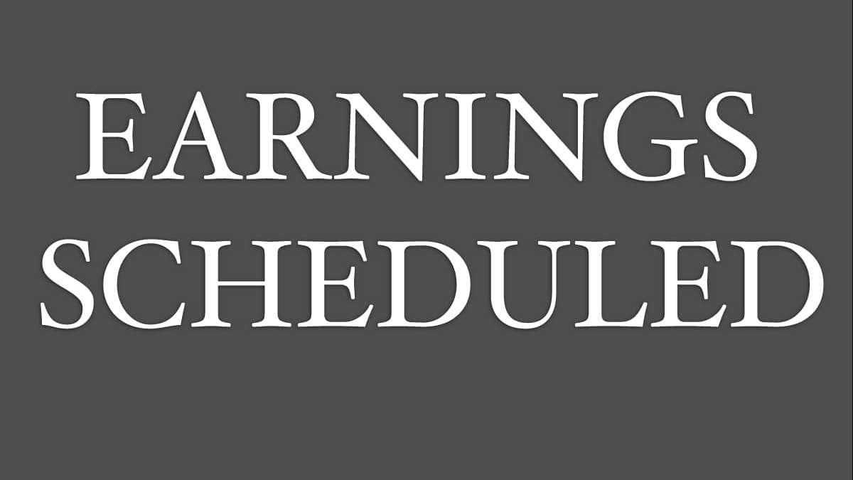 Earnings Scheduled For November 13, 2024