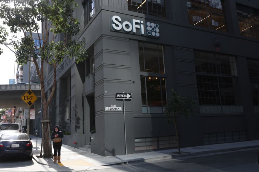 SoFi’s stock climbs, with these twin engines carrying the rally further