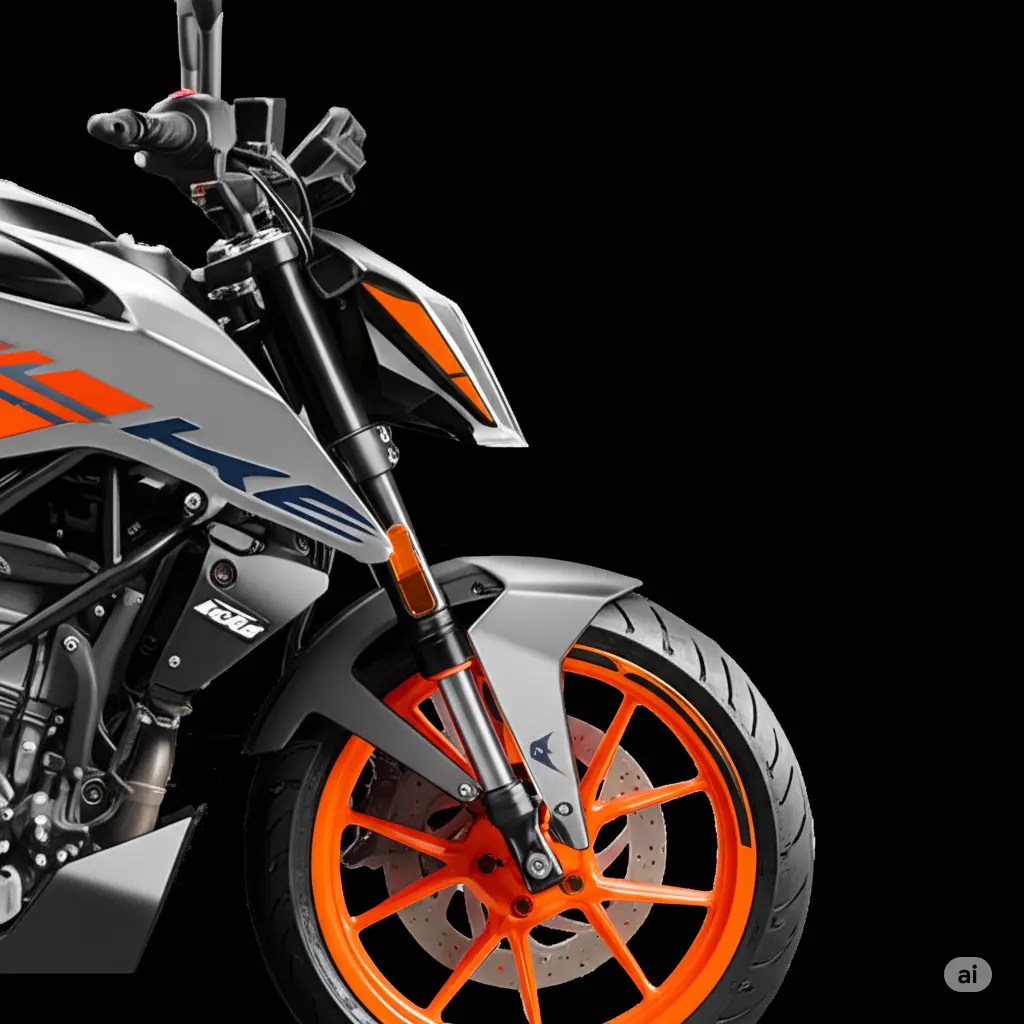 Special features of KTM Duke 200: