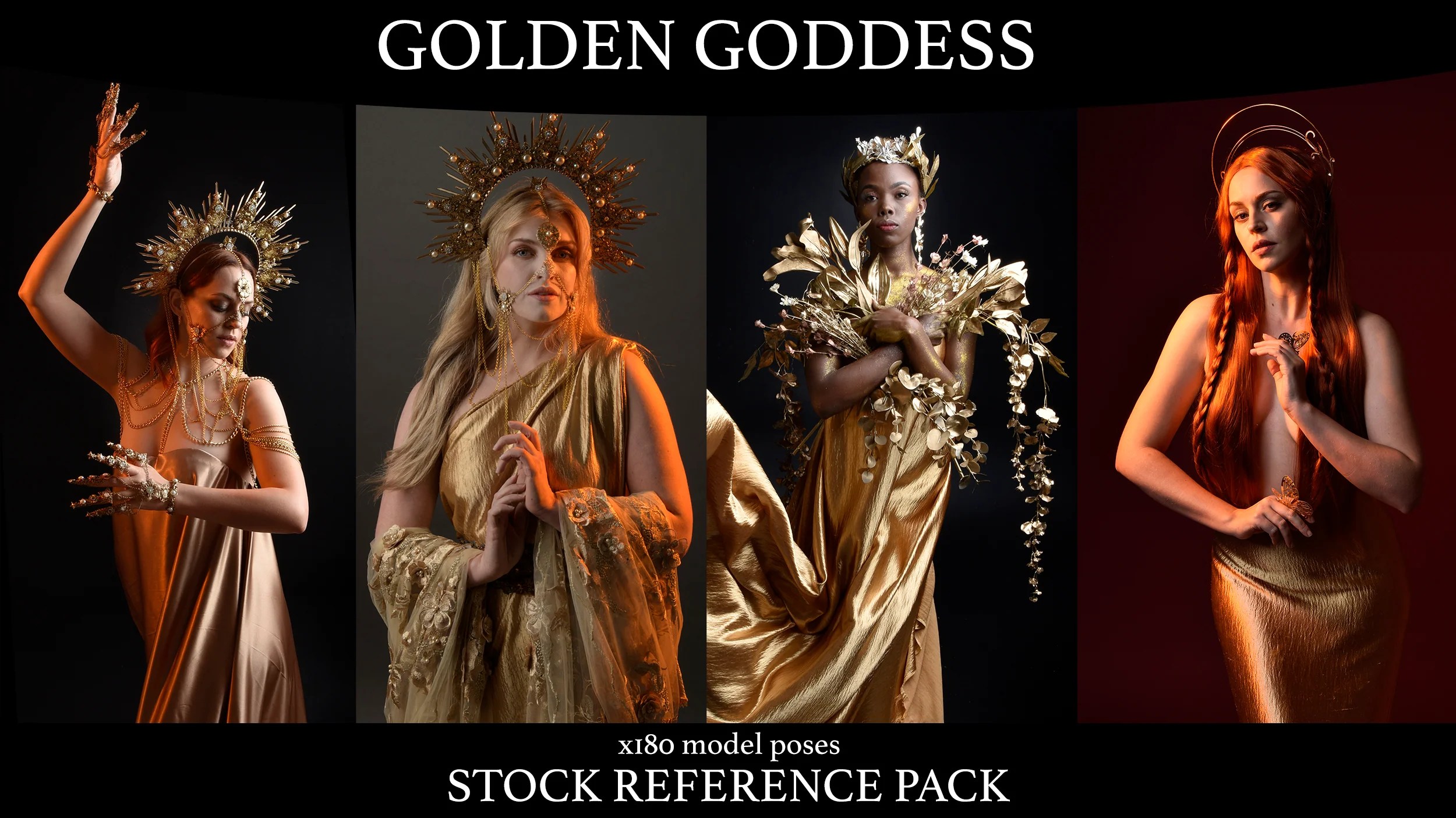 Faestock Collection Of Fantasy Stock Model Portrait References Faestock