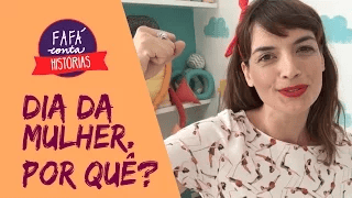 Dia das mulheres explicado para crianças