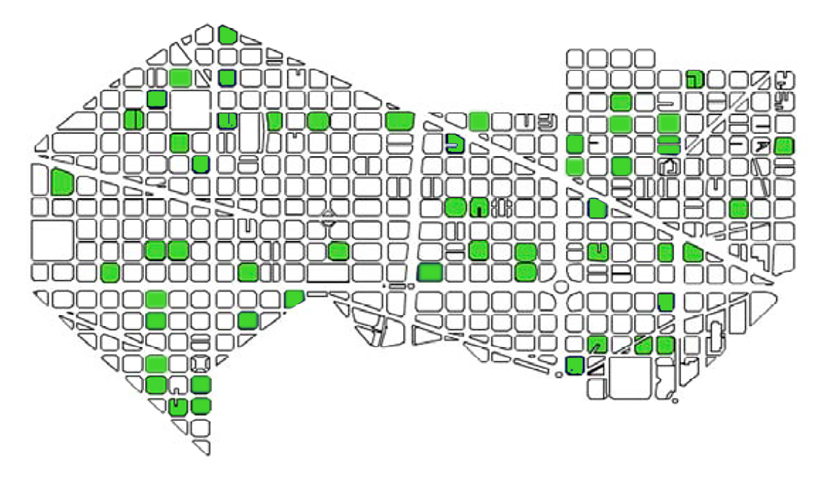 The 7.5 square km district is characterized by long straight streets, a strict grid pattern crossed by wide … Behind Four Walls Barcelona S Lost Utopia Failed Architecture