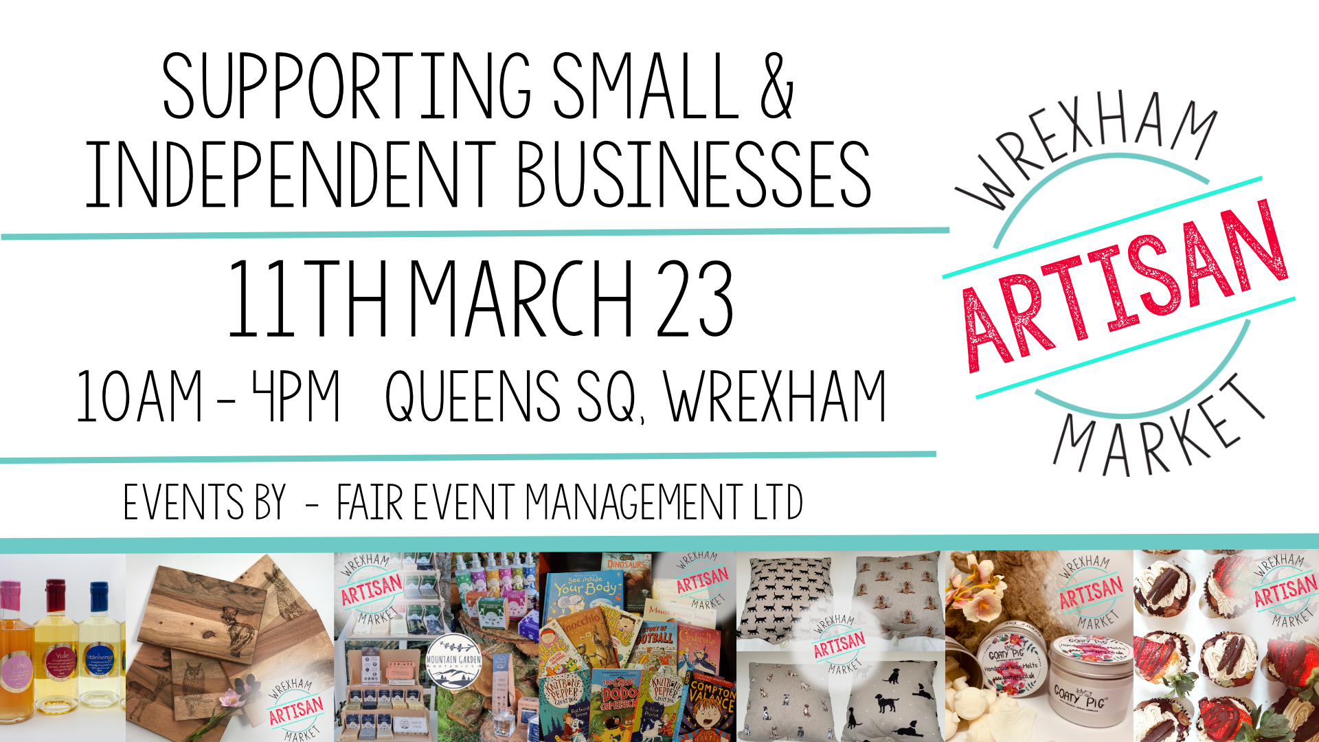 Wrexham Artisan Market 11th March 2023