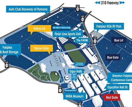 Attend Event Fairplex Maps Fairplex In Pomona Groundsmaps 