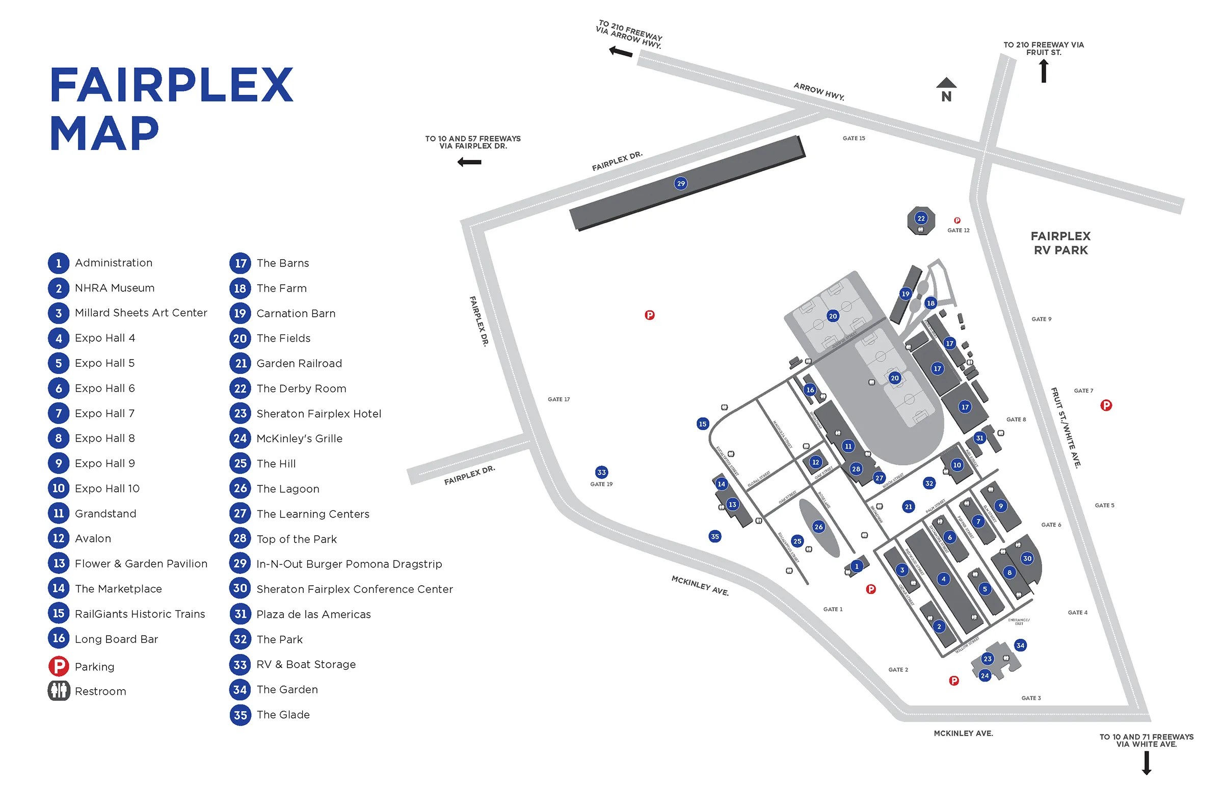 Imaginarium Holiday Magic Fairplex 2023 Fairplex Map.webp