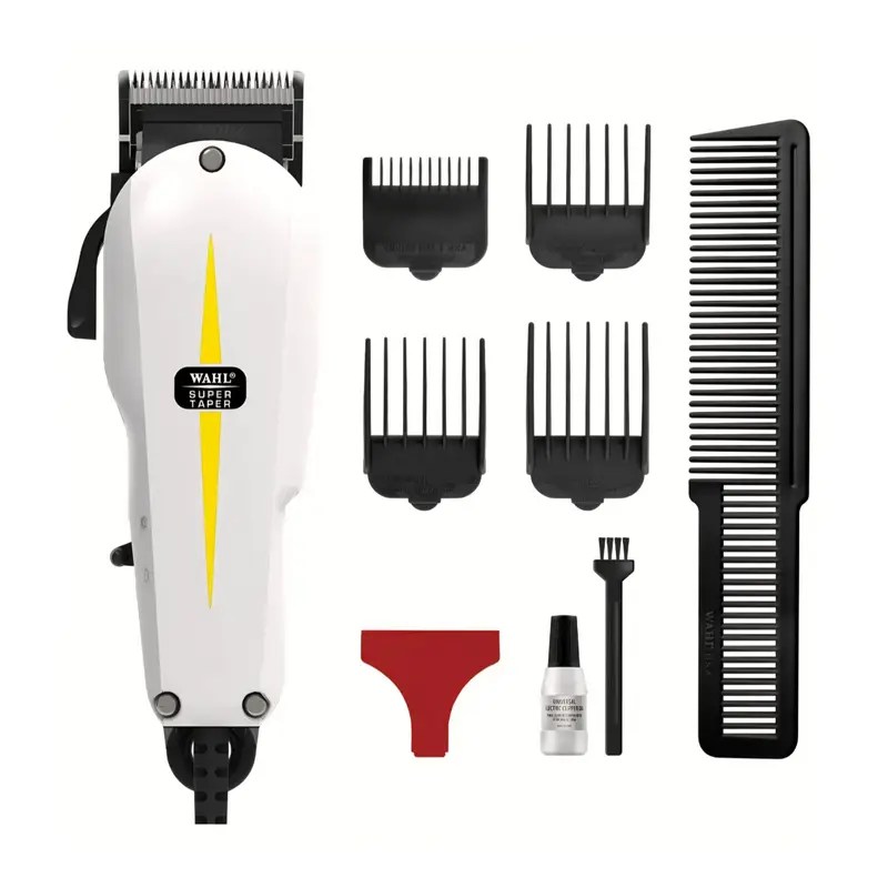 Wahl Original Super Taper Professional Corded Hair Clipper – V5000 Motor, USA Made