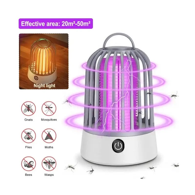 Electric Mosquito Fly Bug Insect Zapper Killer Trap Lamp – Indoor & Outdoor