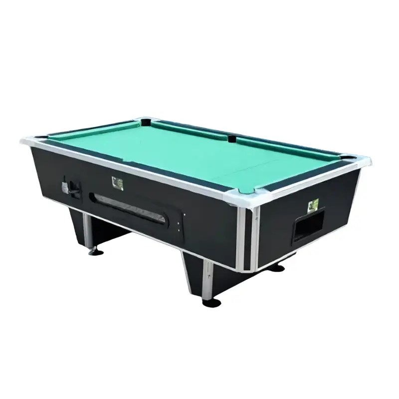 Double Jointer Coin Operated Marble Slate Pool Table – Complete Set