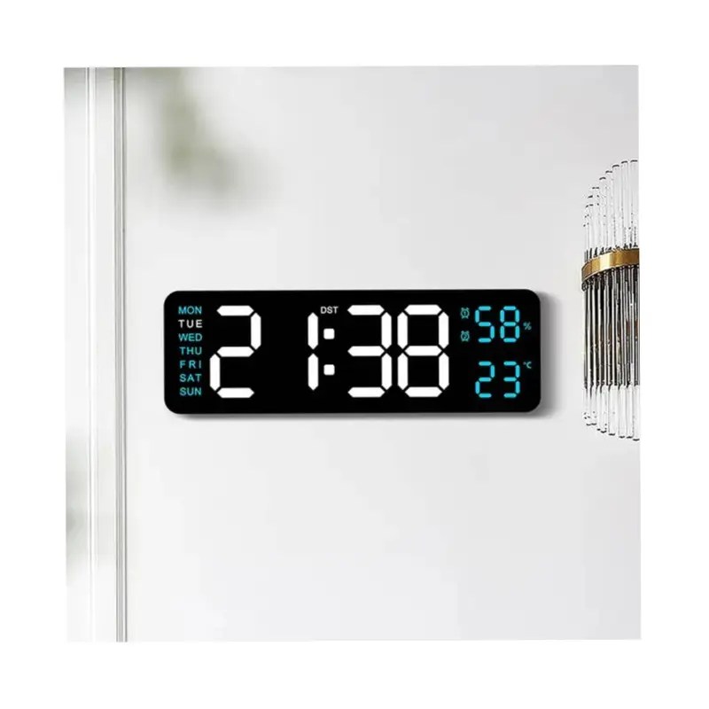 Multi-Function Digital Wall Clock
