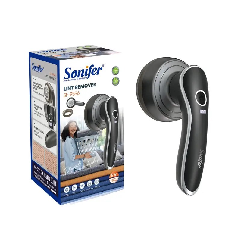 Sonifer SF-9596 Rechargeable Fabric Lint Remover – 5W Portable Clothes Shaver