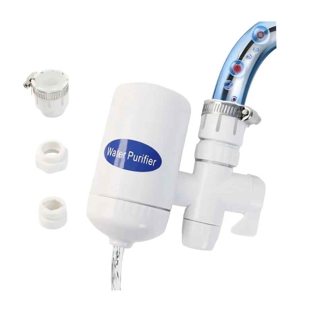 Hi-Tech Ceramic Faucet Water Purifier Filter – Washable Ceramic Cartridge Tap Water Filter