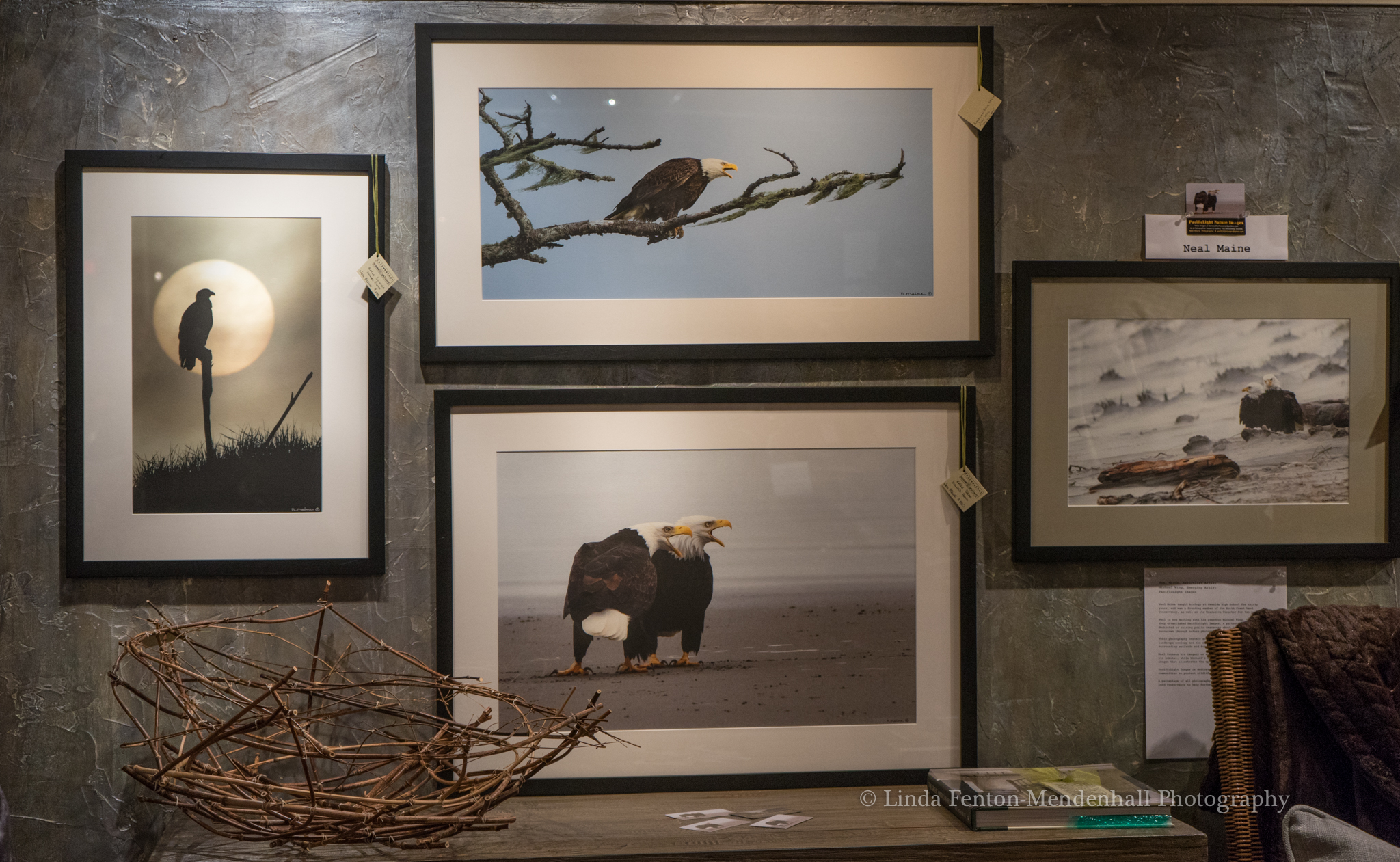 A Simple Approach Neal Maine art wall.