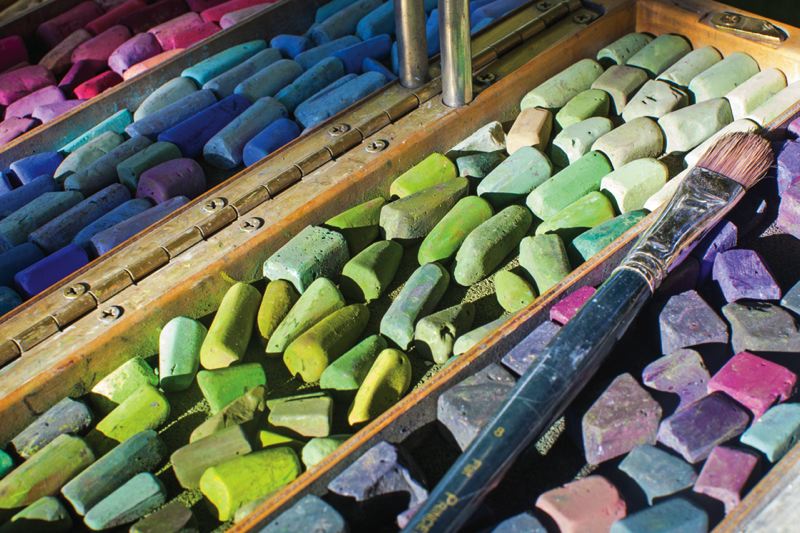 Pastel paints