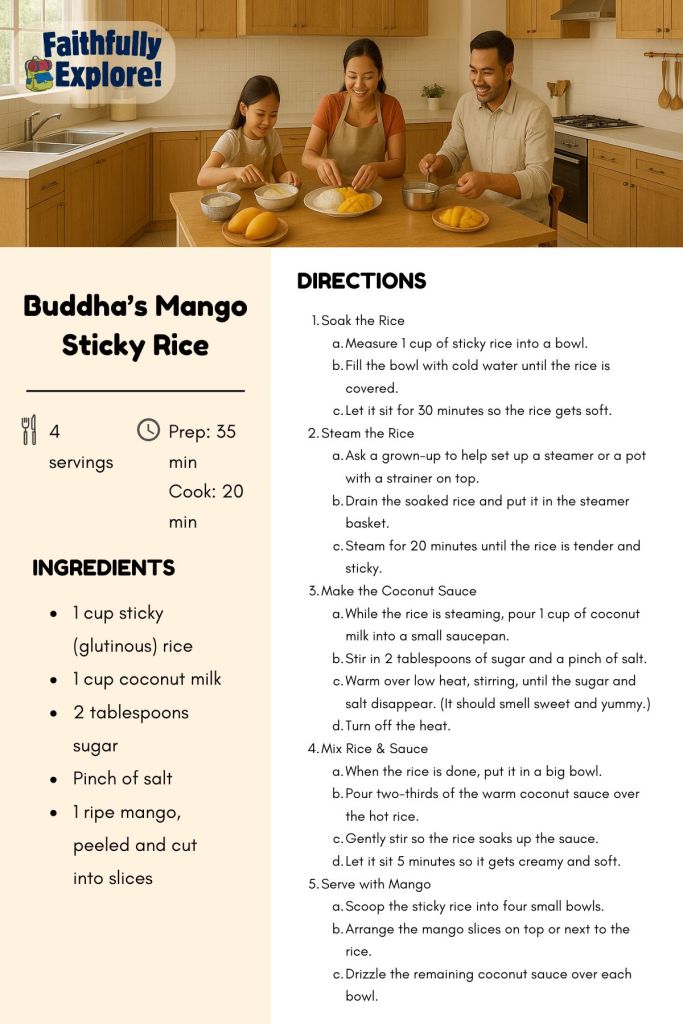 Buddha’s Mango Sticky Rice
