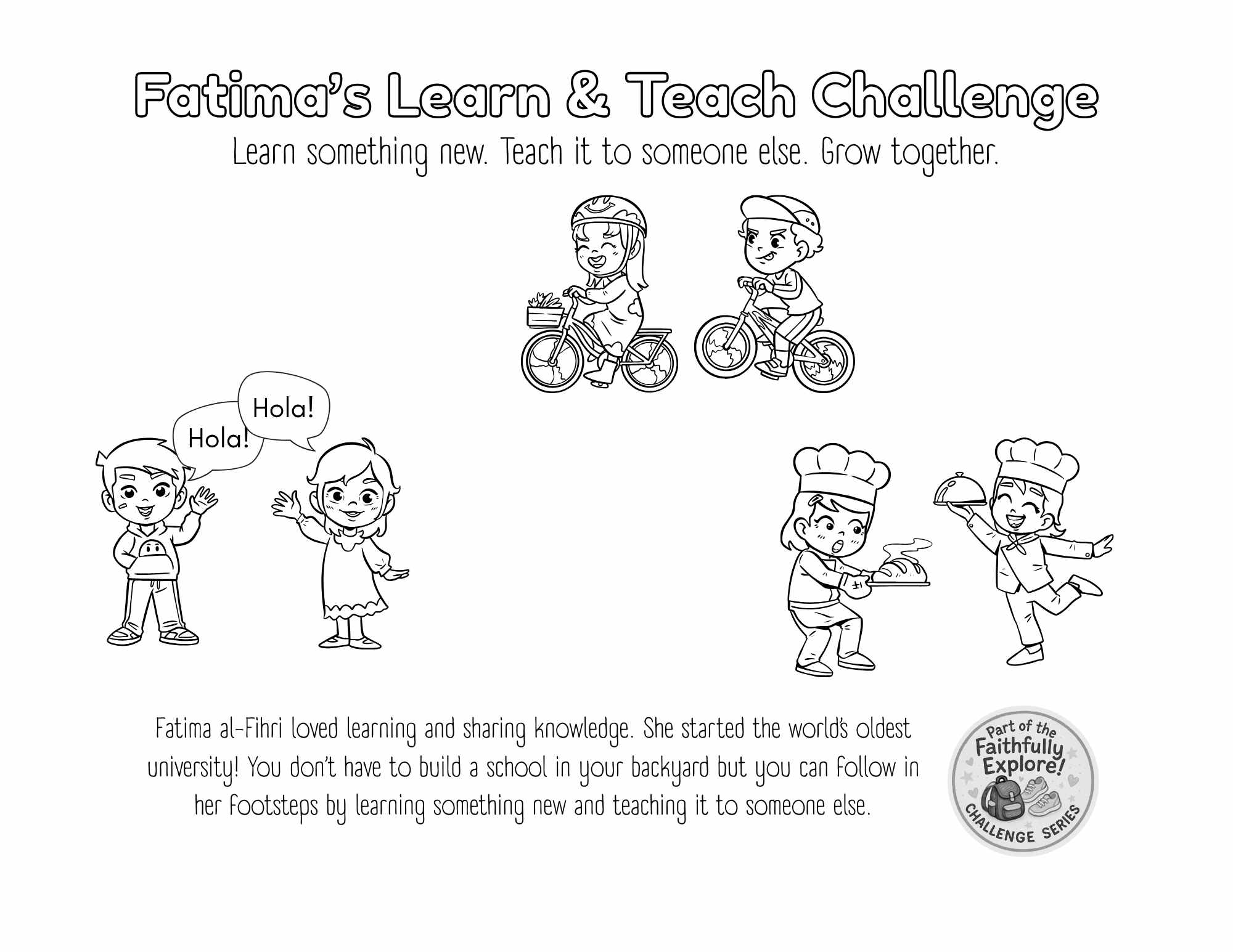 Fatima’s Learn & Teach Challenge