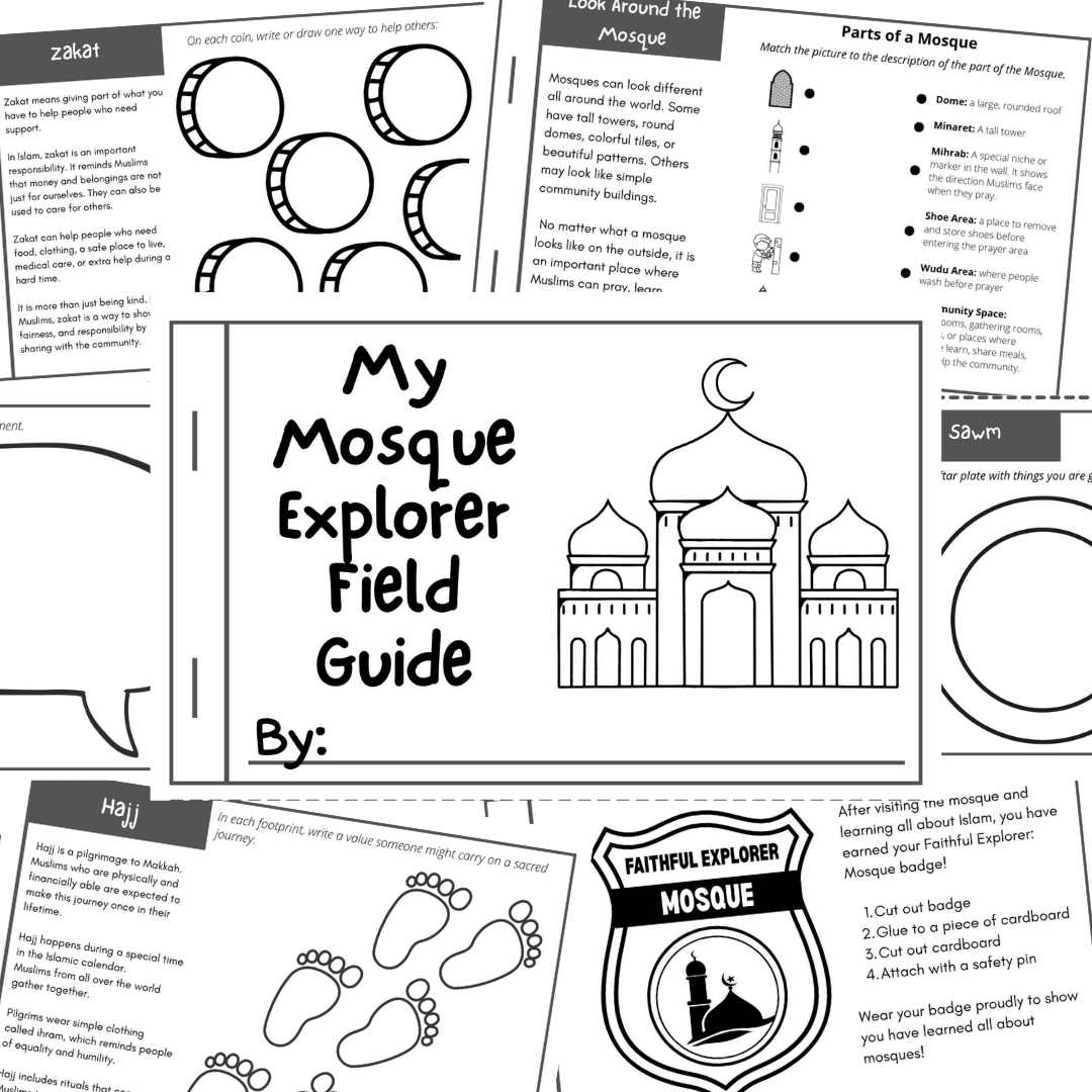 My Mosque Explorer Field Guide