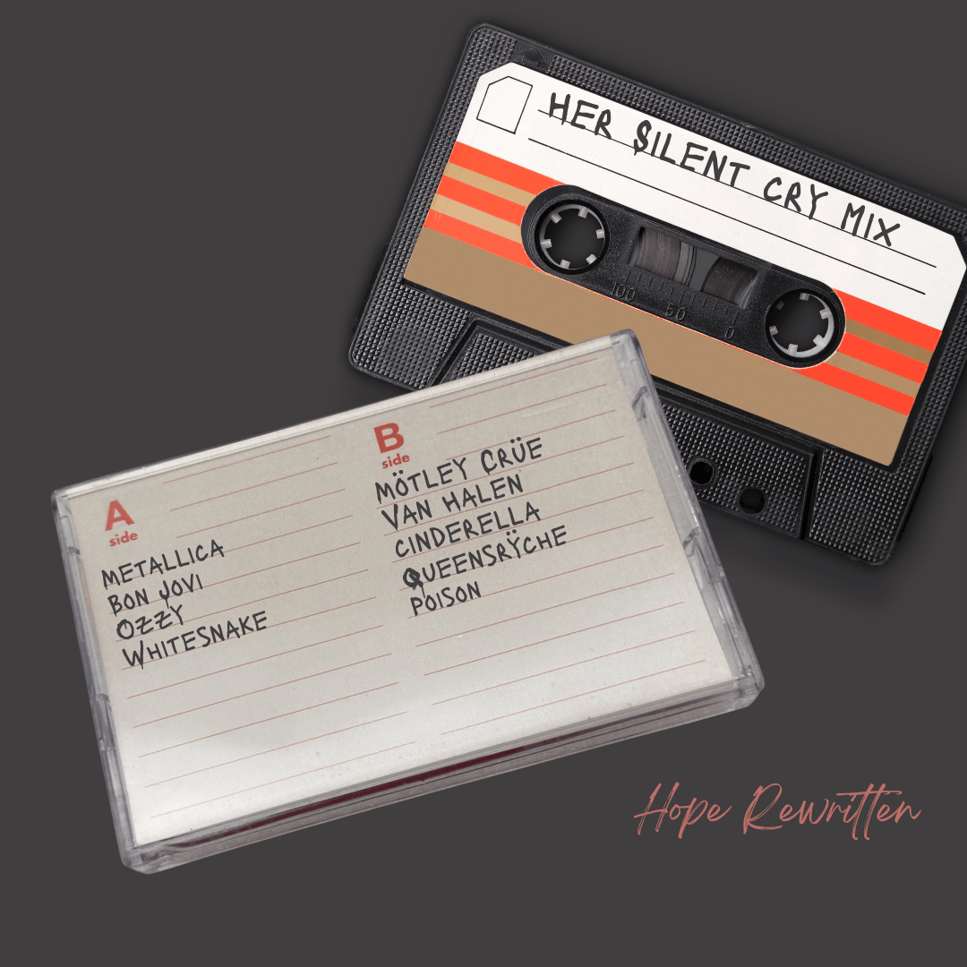1980s mixed tape, heavy metal