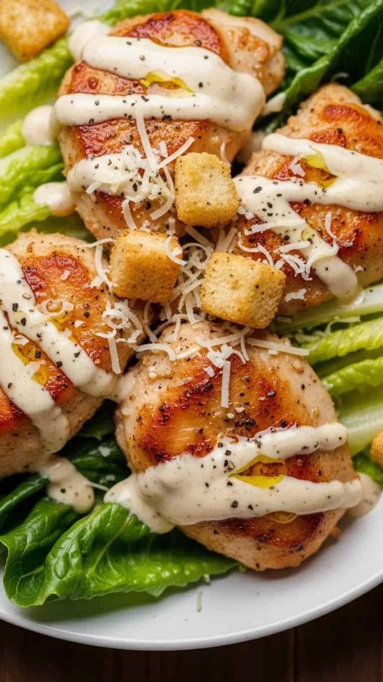 crispy caesar chicken