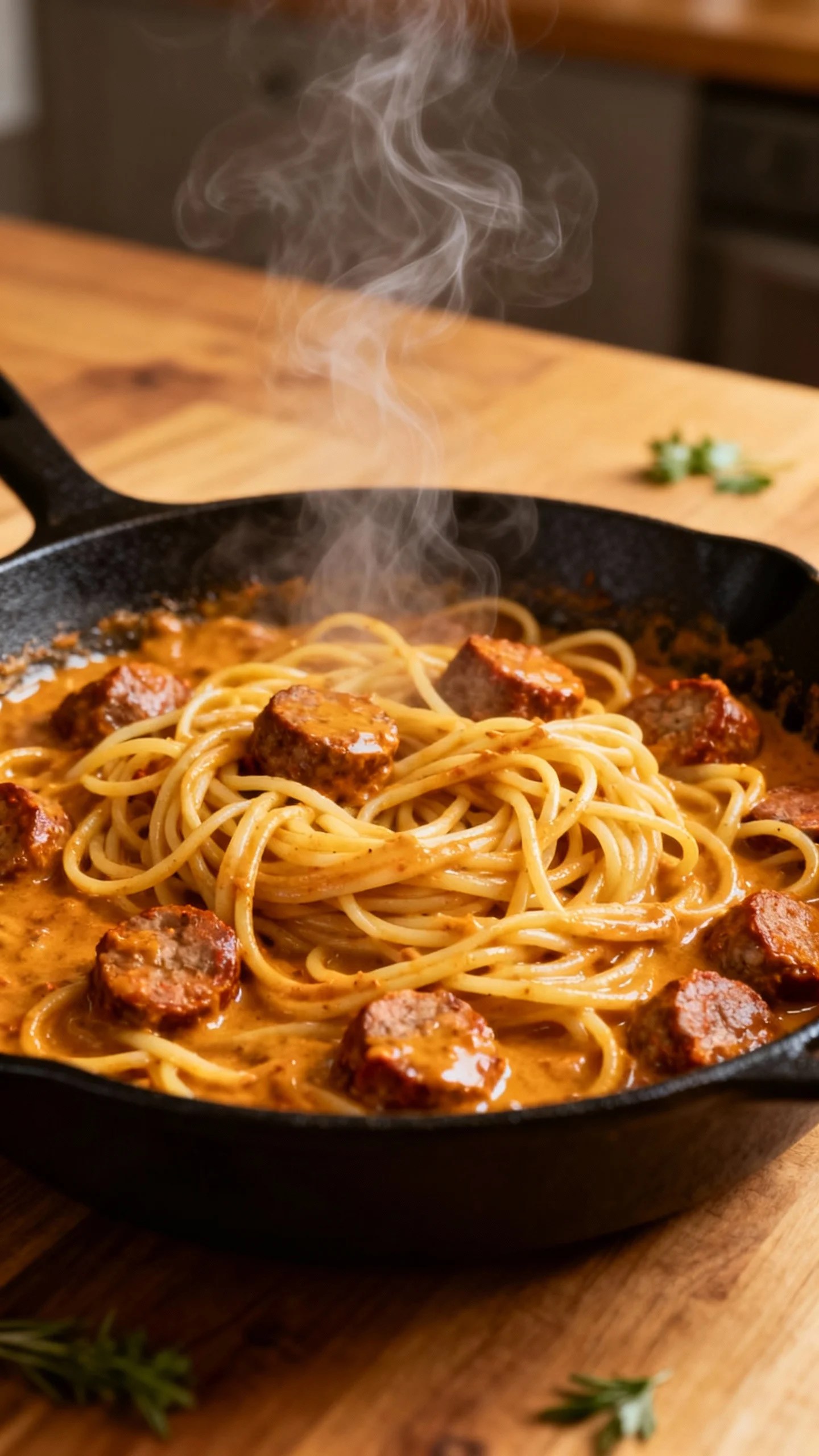 cajun sausage pasta