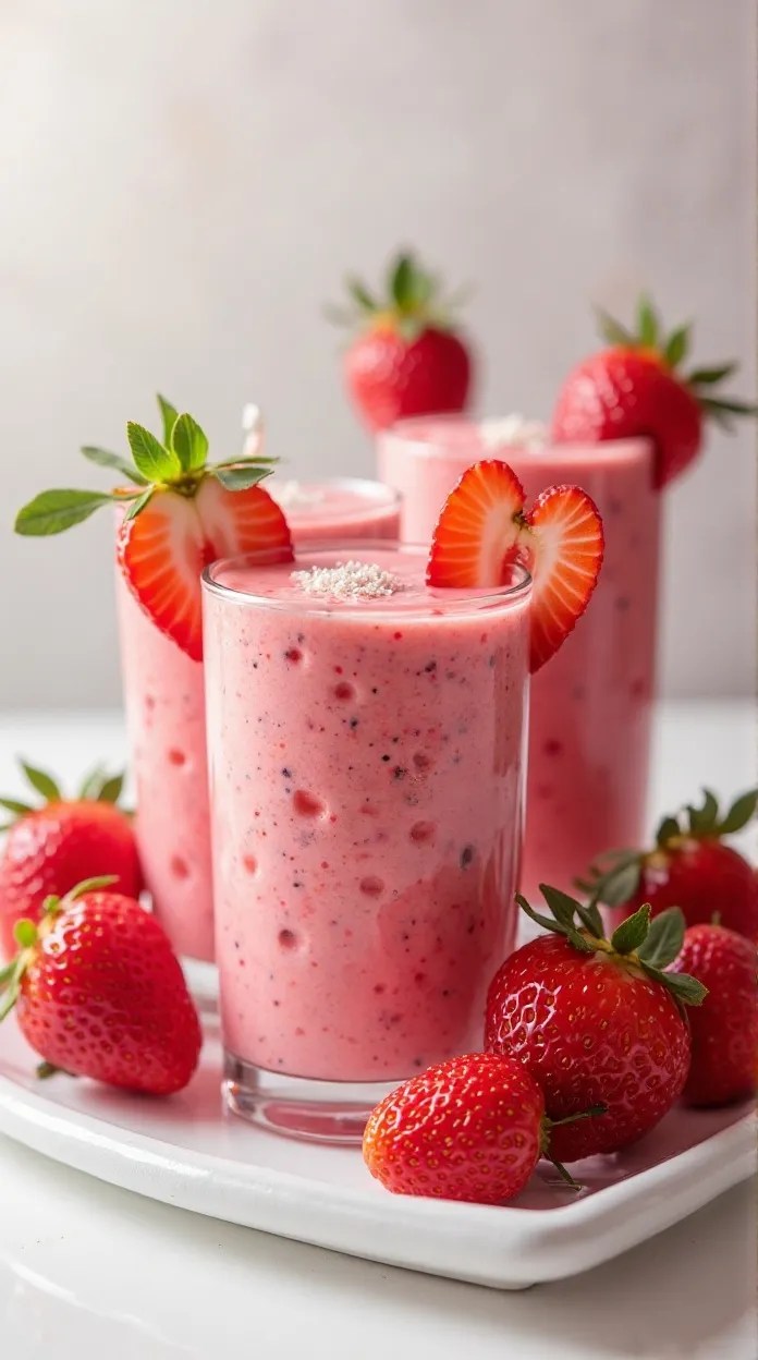 Strawberry Smoothies