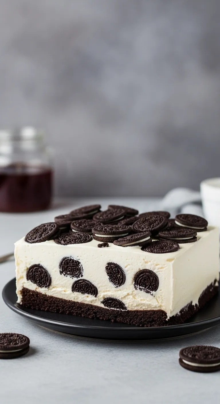 Oreo Icebox Cake