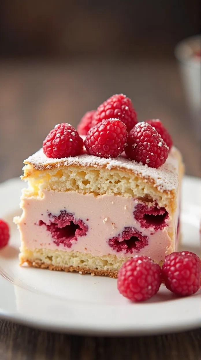 raspberry shortcake slice