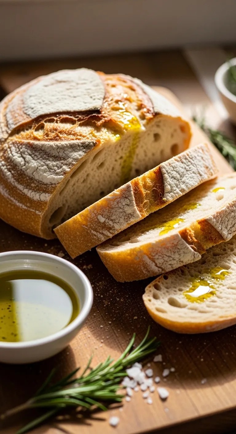 Rustic Olive Oil Bread