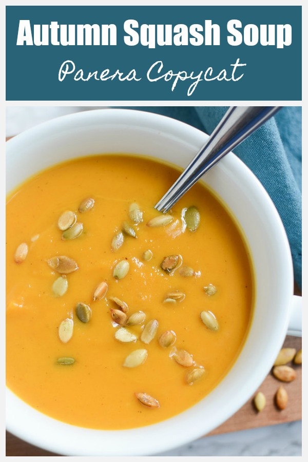 autumn squash soup panera copycat - fake ginger on panera autumn squash soup recipe 2017