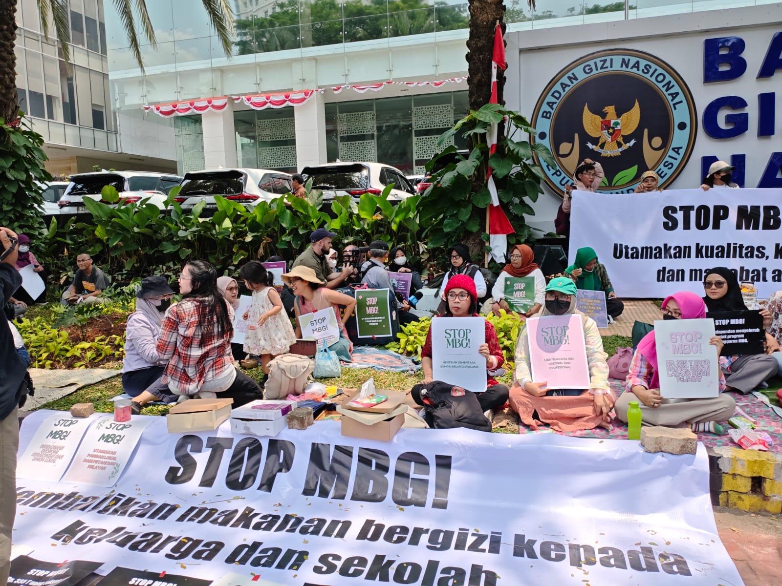 Badan Gizi Nasional Kembali di Geruduk Suara Ibu Indonesia