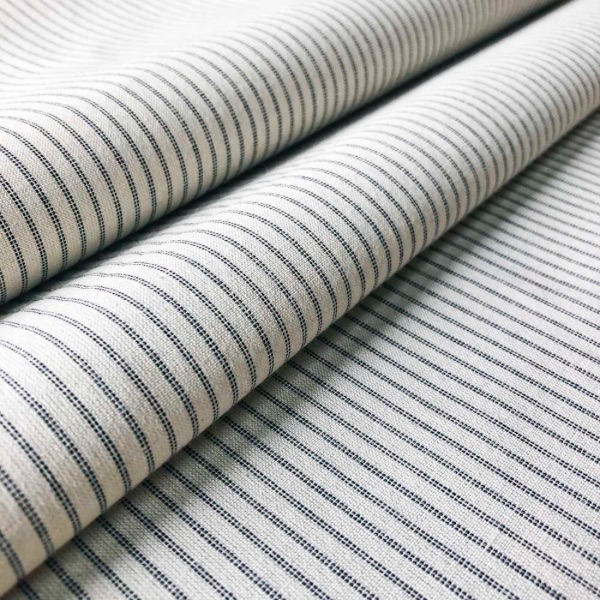 Lining Stripe Ian Mankin Black