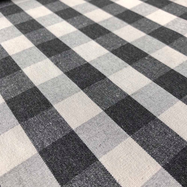 Suffolk Check Large Ian Mankin Black