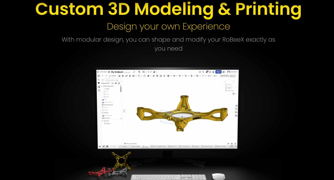 RoBeeX AI Drone for Coding, AI & STEM Learning
