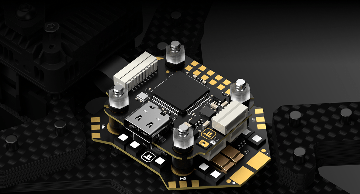 iFlight Nazgul Evoque F5 V3 O4 6S HD ELRS 2.4GHz RX STACK BORG
