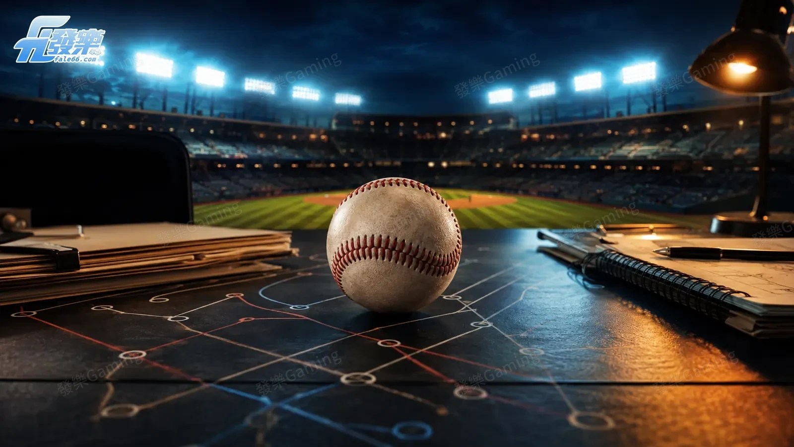 2026 MLB交易大限前夕的棒球場與球團戰情桌
