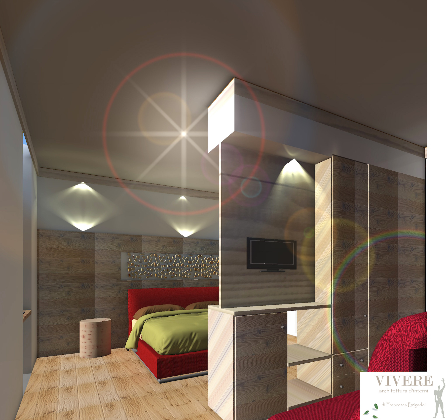 RENDER FALEGNAMERIA BRIGADI PROGETTAZIONE MONTAGNA ARREDAMENTO