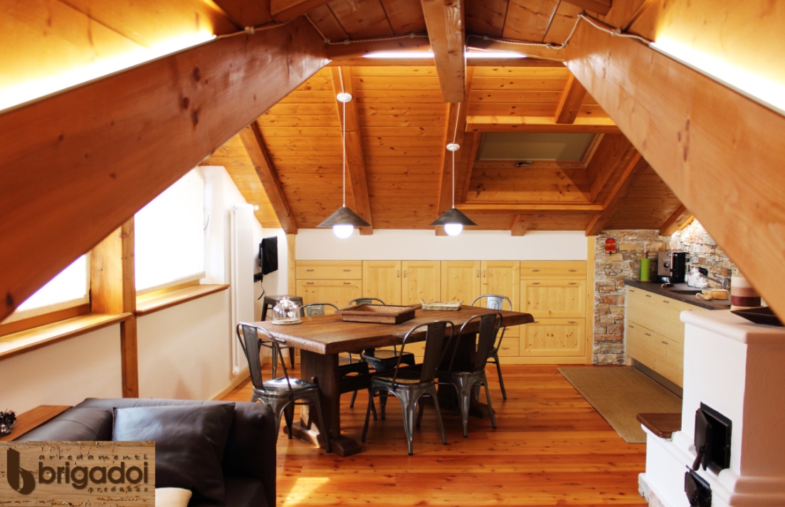arredamento chalet montagna legno arredamenti brigadoi