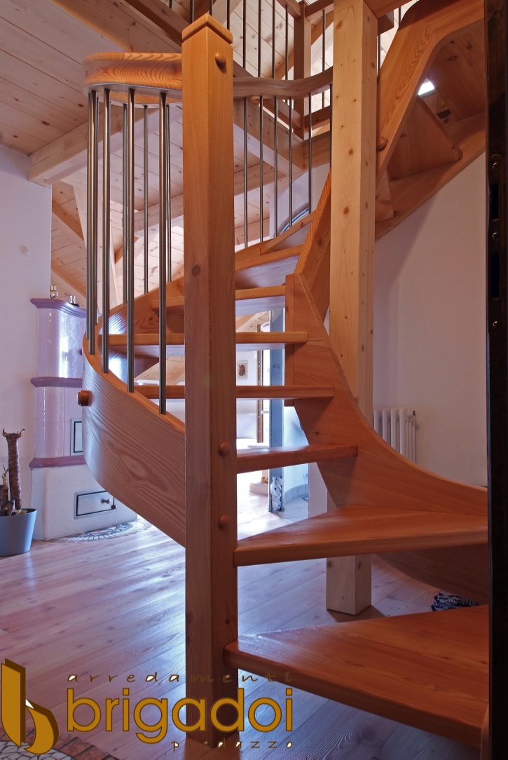 scala legno arredamenti brigadoi falegnameria val di fiemme