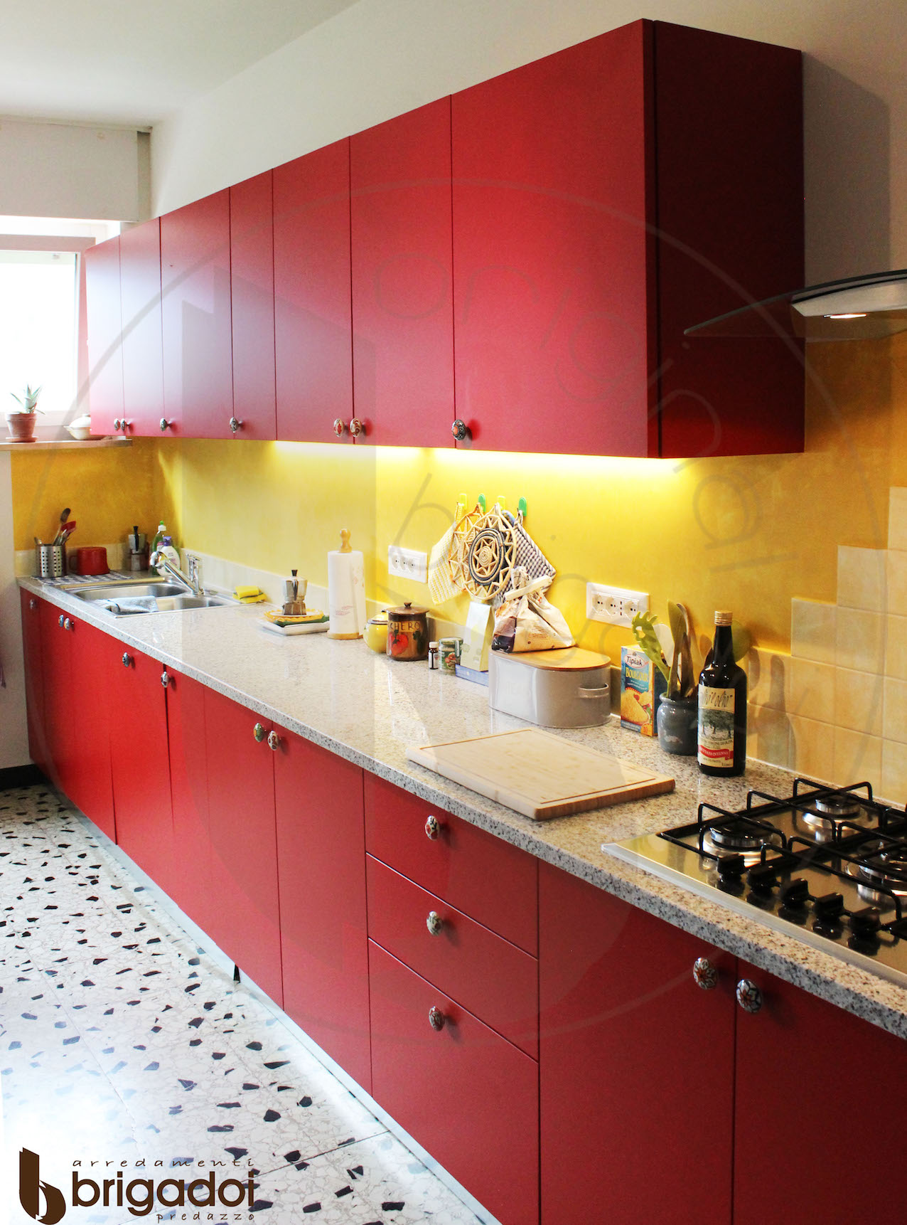 cucina moderna arredamenti brigadoi falegnameria val di fiemme trentino
