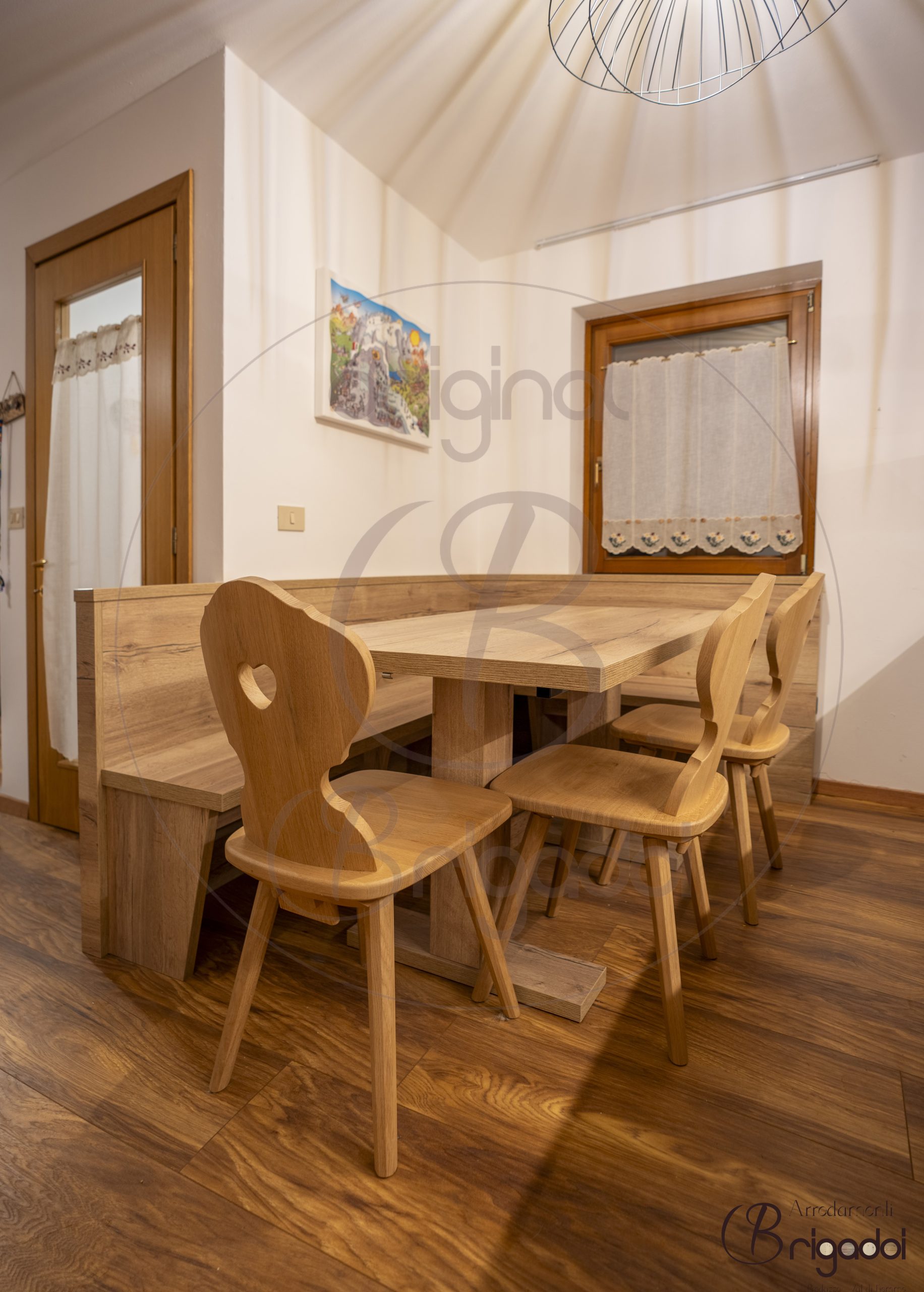 Casa Val di Fassa Arredamenti Brigadoi Dolomiti legno falegnameria design Predazzo Trentino sci