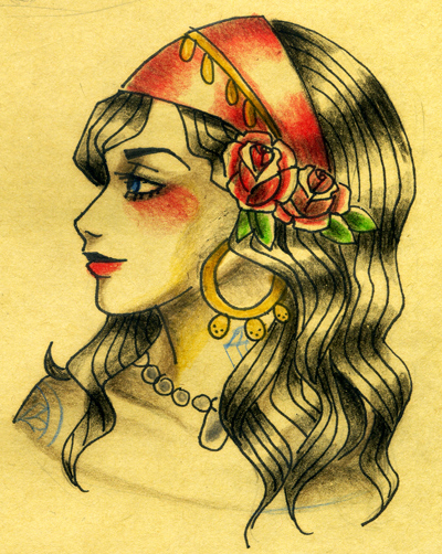 Tatouage Old School Fallengodess