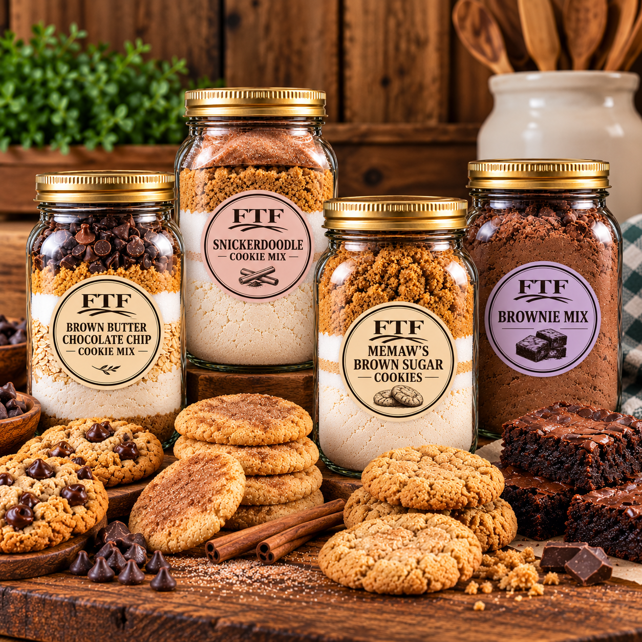 FTF Dessert Mix Jars