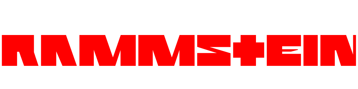 Rammstein logo mod 2, rammstein logo, png 1920x1080px 285.77kb; Rammstein Font Download Famous Fonts